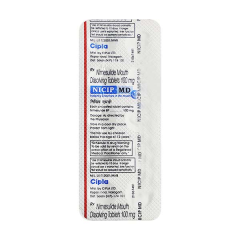 Nicip MD 100mg Tablet 10'S
