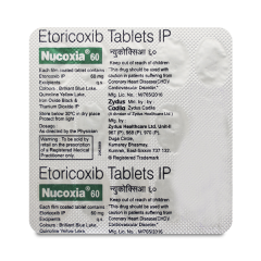 Nucoxia 60Mg Tablet 15's