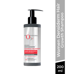 O3+ Women Densiderm Hair Growth Shampoo with Ginseng For Hair Fall Control & Hair Growth 200ml