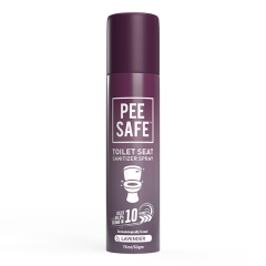 Pee Safe Toilet Seat Sanitizer Spray - Lavender 75 ml
