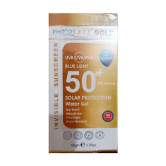 PHOTOSAFE GOLD SPF 50+ PA++++ UVA/UVB/IR-A/BLUE LIGHT Sunscreen 50g