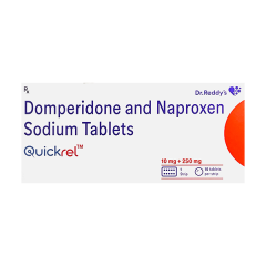 QUICKREL 10/250mg Tablet 10's