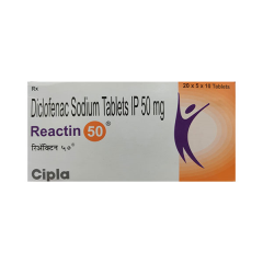 Reactin 50mg Tablet 10'S
