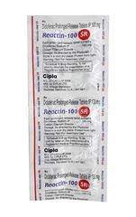 Reactin SR 100mg Tablet 15'S