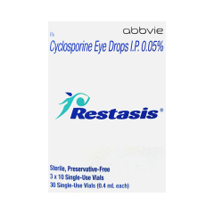 RESTASIS 0.05% Eye Drops 30x0.4ml