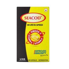 Seacod Cod Liver Oil Capsule 500's