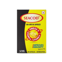 Seacod Cod Liver Oil Capsules 100's