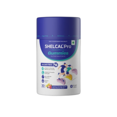 Shelcal Pro Sugar Free Gummies - Lemon and Orange Flavour, Mixed Berries Flavour 30's