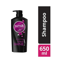 Sunsilk Stunning Black Shine Shampoo 650 ml