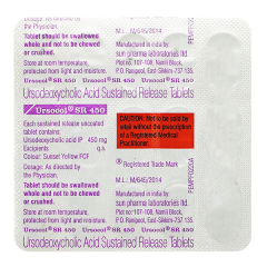 Ursocol Sr 450Mg Tablet 15's