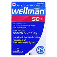 Wellman 50+ Multi-Vitamin Tablet 30's