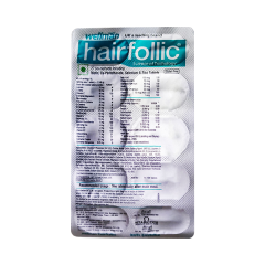 Wellman Hairfollic Gluten free Tablet 10's