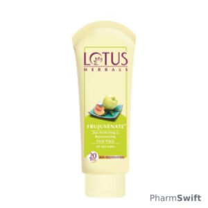 Lotus Herbals Frujuvenate Skin Perfecting Rejuvenating Fruit Pack 120 gm