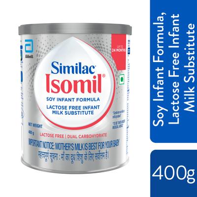 Similac Isomil Soy Infant Formula 400 gm - Tin