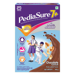 Pediasure 7+ Chocolate Flavour Specialized Nutrition Powder for Growing Children, 400 gm