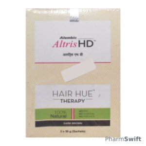 Altris HD Hair Hue Therapy Dark Brown Sachet 3X50gm