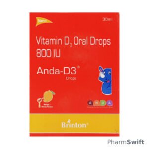 Anda D3 Mango + Honey Flavour Drops 30ml