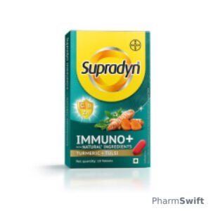 Bayer Supradyn Immuno+ Tablet - Turmeric + Tulsi 10's