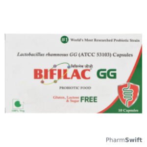 BIFILAC GG Sugar free & Gluten free Capsule 10's