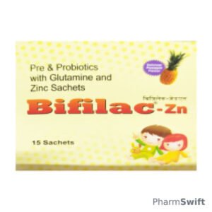 Bifilac ZN Delicious Pineapple Flavour 1gm Powder 15'S