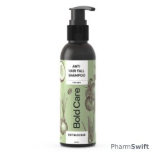 Bold Care Apple Cider Vinegar and Caffeine DHT Blocker Shampoo - For Men 200 ml