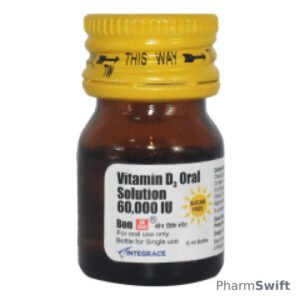 BON DK Shot 60000IU Sugar Free Oral Solution 5ml