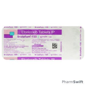 Brutaflam 120mg Tablet 10'S
