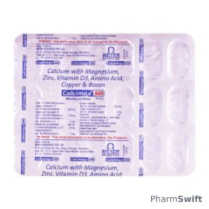Calcimax 500mg Tablet 30'S