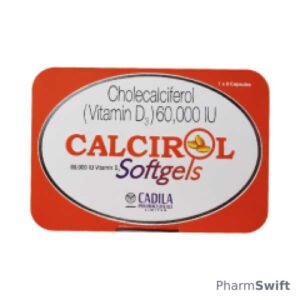 Calcirol 60000IU Softgel 8'S