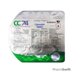 CC 74 Gluten Free Chewable Tablet 15'S