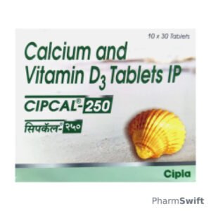Cipcal 250mg Tablet 30'S