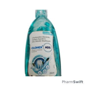 CLOHEX ADS MINT FLAVOUR NO SUGAR ADDED Mouth Wash 200ml