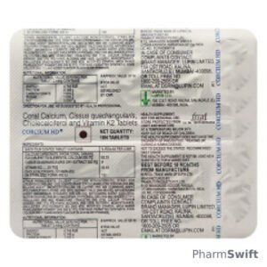 CORCIUM HD Tablet 10's