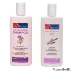 Dr Batra's Hair Fall Control Shampoo 200 ml + Hair Fall Control Oil 200 ml