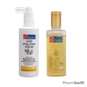 Dr Batra's Shampoo 100 ml + Hair Vitalizing Serum 125 ml