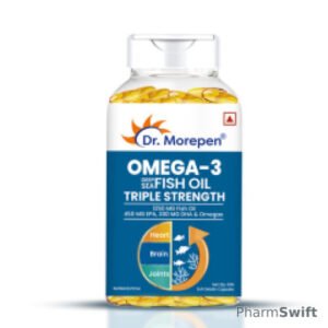 Dr. Morepen Omega 3 Deep Sea Fish Oil Triple Strength Capsule 60's