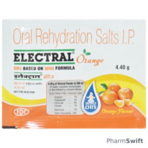 ELECTRAL POWDER ORANGE FLAVOUR 4.40gm Sachet 1's