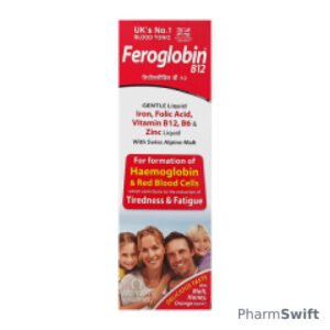 Feroglobin B12 Delicious Taste with Malt Honey Orange Extract Syrup 200ml
