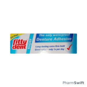 FITTYDENT SUPER ZINC FREE DENTURE ADHESIVE Cream 20gm