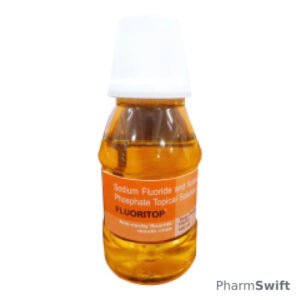 Fluoritop Tangy Orange Flavour Mouth Wash 160ml