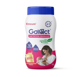 Galact Lactation Granules Kesar Flavour with Shatavari, 200 gm