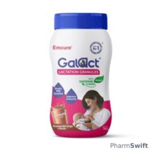 Galact Lactation Granules Chocolate Flavour with Shatavari, 200 gm