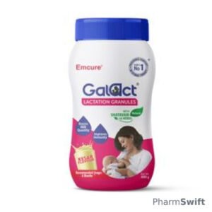 Galact Lactation Granules Kesar Flavour with Shatavari, 400 gm