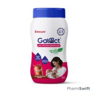 Galact Lactation Granules Chocolate Flavour with Shatavari, 600 gm