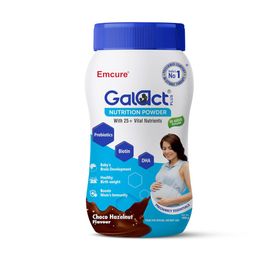 Galact Plus Sugar Free Choco Hazelnut Flavour Powder, 400 gm Jar