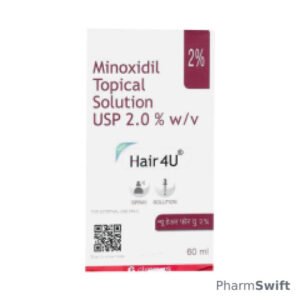 HAIR 4U NEW 2% Spray/Solution 60ml