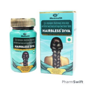 HAIRBLESS DIVA GLUTEN FREE NUTRACEUTICAL FOR WOMEN Tablet 30's