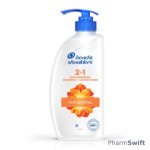 Head and Shoulders 2-In-1 Anti-Hairfall Anti-Dandruff Shampoo + Conditioner 650ml