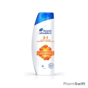 Head and Shoulders 2-in-1 Anti-Hairfall Anti-Dandruff Shampoo + Conditioner 340 ml