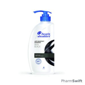 Head and Shoulders Silky Black Anti Dandruff Shampoo 650ml